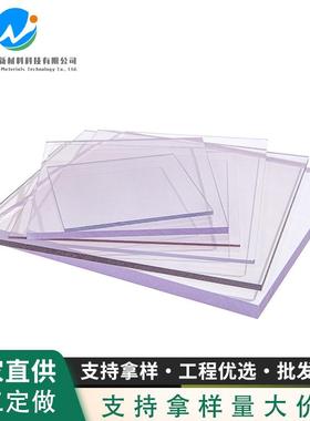 透明C耐力阳板P棚4m01m厚聚碳酸酯实心光板蓝色茶色车顶棚工厂现