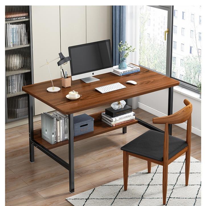 电脑台式简易小桌子卧室桌租书桌小型家用房生学习写学字桌FJT办