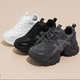 老爹鞋 女厚底增高显较小休闲运动鞋 百搭透气时尚 2025年新款 跑步鞋