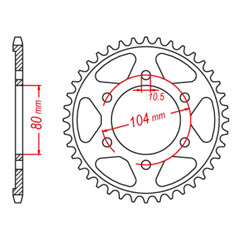 摩托车ZX-10R ZX1000 Ninja 08-10年大小飞链轮 链盘牙盘齿轮套链