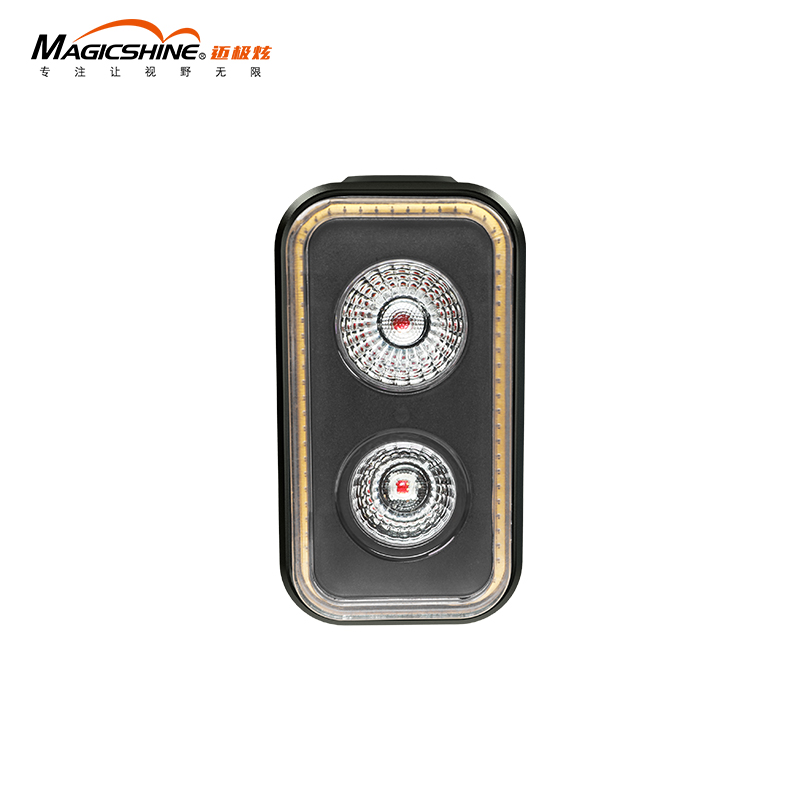 迈极炫自行车尾灯刹车感应夜骑警示尾灯单车公路车尾灯SEEMEE300