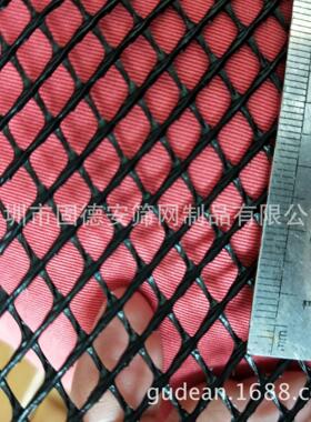 料塑料平孔网 供应小黑色塑平网 固德安筛网