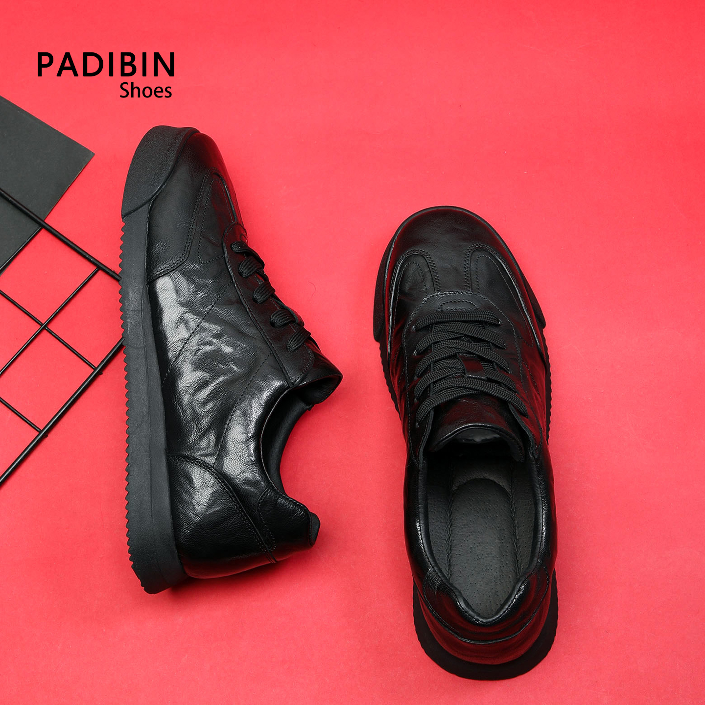 男士阿甘鞋黑色加绒运动休闲鞋