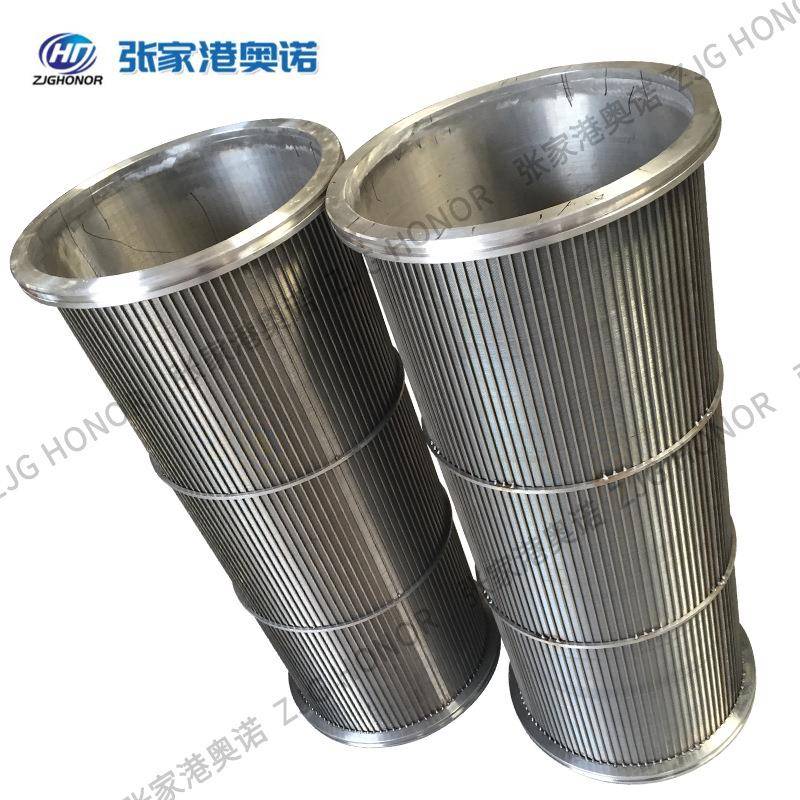 304/316L不锈钢约翰逊楔形丝过滤网石油管道绕丝筛管