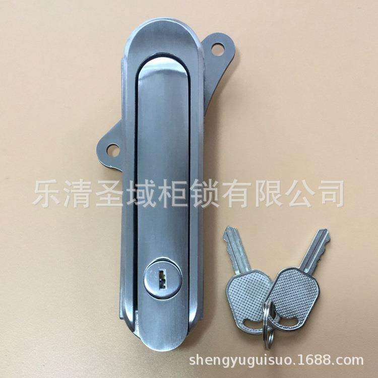 304不锈钢AB402-1SUS户外防雨机箱机柜门锁防水电力柜锁电柜锁