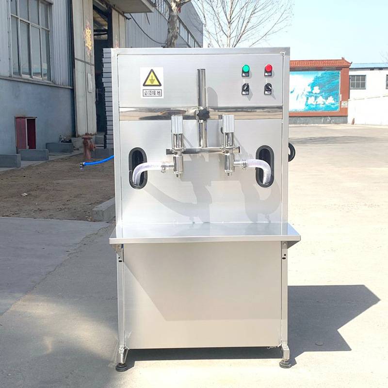 小型半自动灌装机设备机器两头白酒葡萄酒白酒米酒果酒液体灌装机