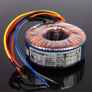 NORATEL箭猪 80W双9V 12V 15V 18V 25V 55V 进口环形变压器 80VA