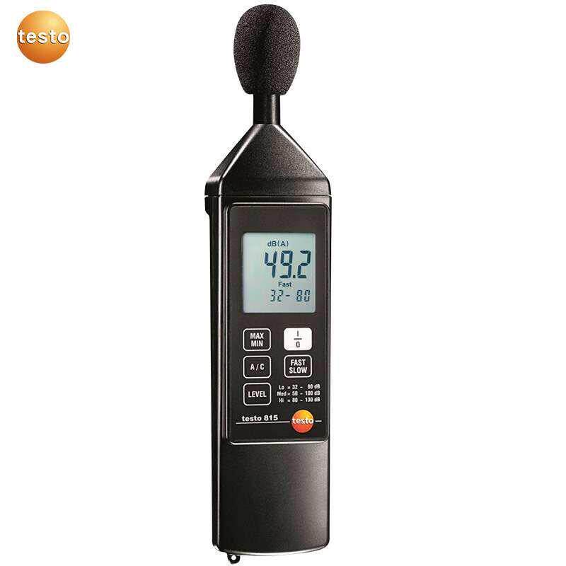 testo815/816 高精度声级计 手持数显噪音计分贝仪工业级分贝测试