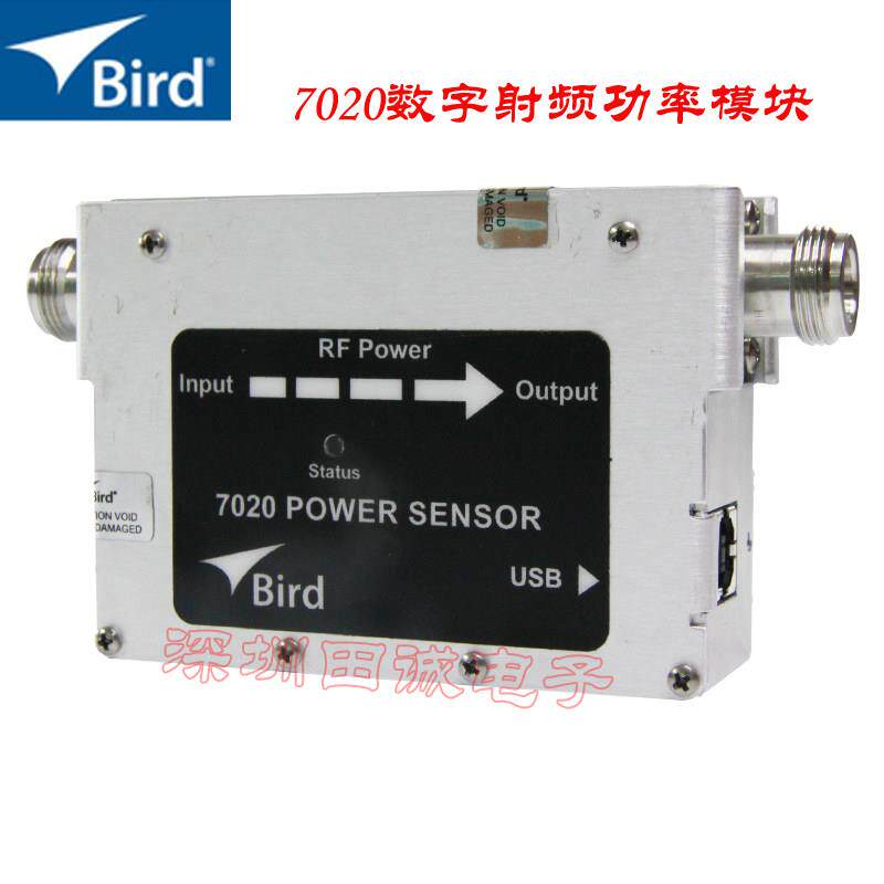 Bird鸟牌7020数字射频功率感测器正反功率测试驻波比表专用检测仪