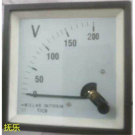 指针直流电压表51C6-200V