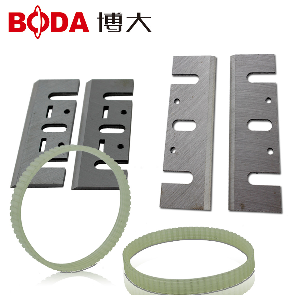 博大电刨配件 PL8-82E 3-82电刨皮带刀片 博大90电刨刨刀片HSS钢
