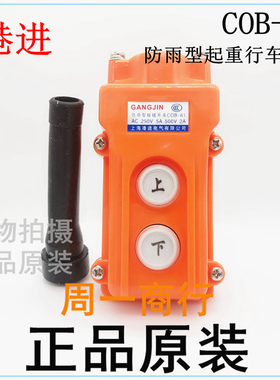 COB-61 港进起重机吊行车按钮电动葫芦控制按钮开关上下2档220V5A