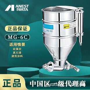 日本岩田喷枪硅藻泥喷枪建筑涂料喷枪真石漆喷枪石头漆喷枪MG-6C