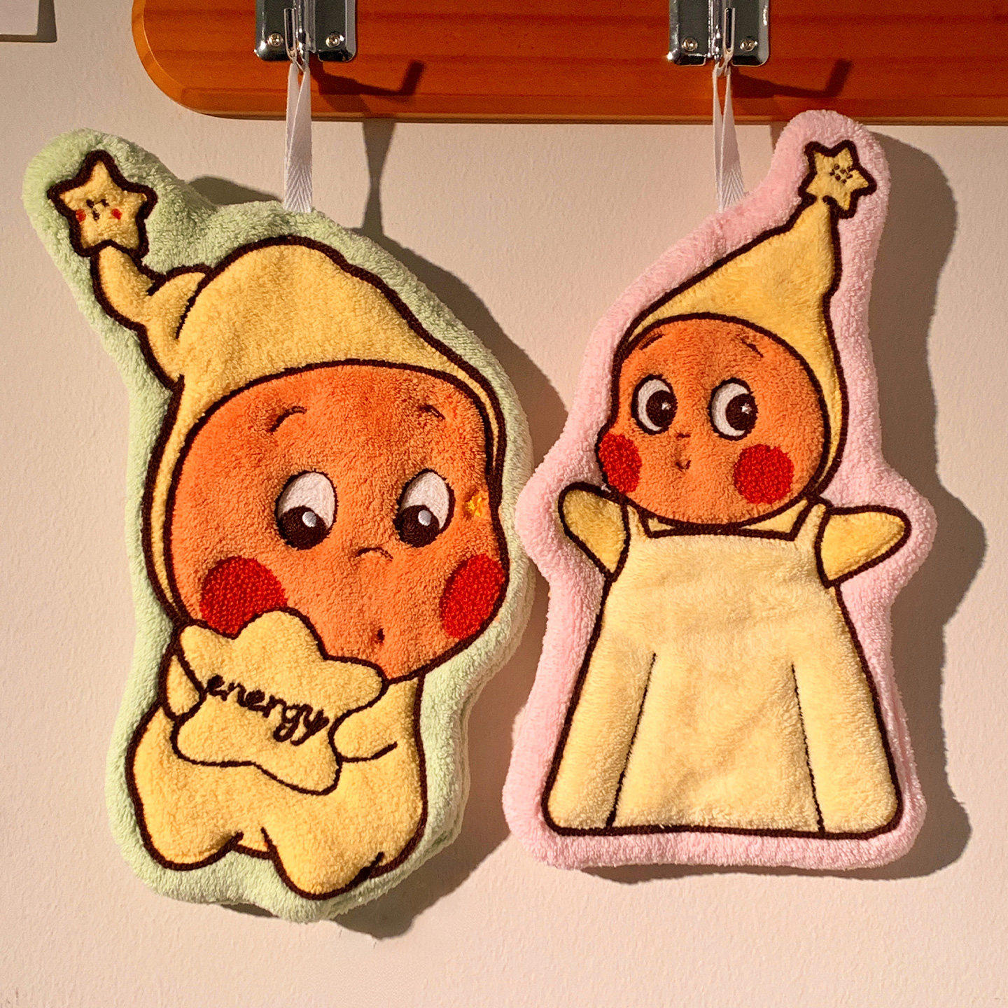 星星人擦手巾挂式卡通吸水速干毛巾加厚防臭厨房卫生间擦手布抹布,家庭/个人清洁工具,厨房擦手巾,淘宝优惠券,粉丝福利购,淘宝优惠卷