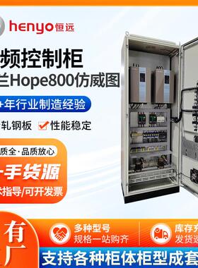 厂家直供森兰Hope800仿威图智能变频柜自动化污水废气带PLC