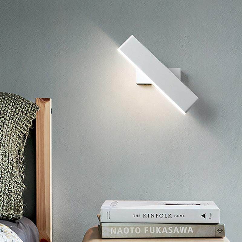 床头壁灯卧室简约现代led灯具创意可旋转客厅书房墙壁过道墙壁灯