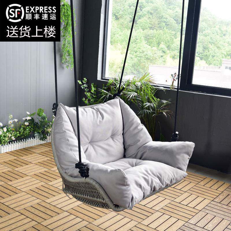 阳台网红单人吊篮椅室内室外荡秋千摇摆椅子家用网红吊床