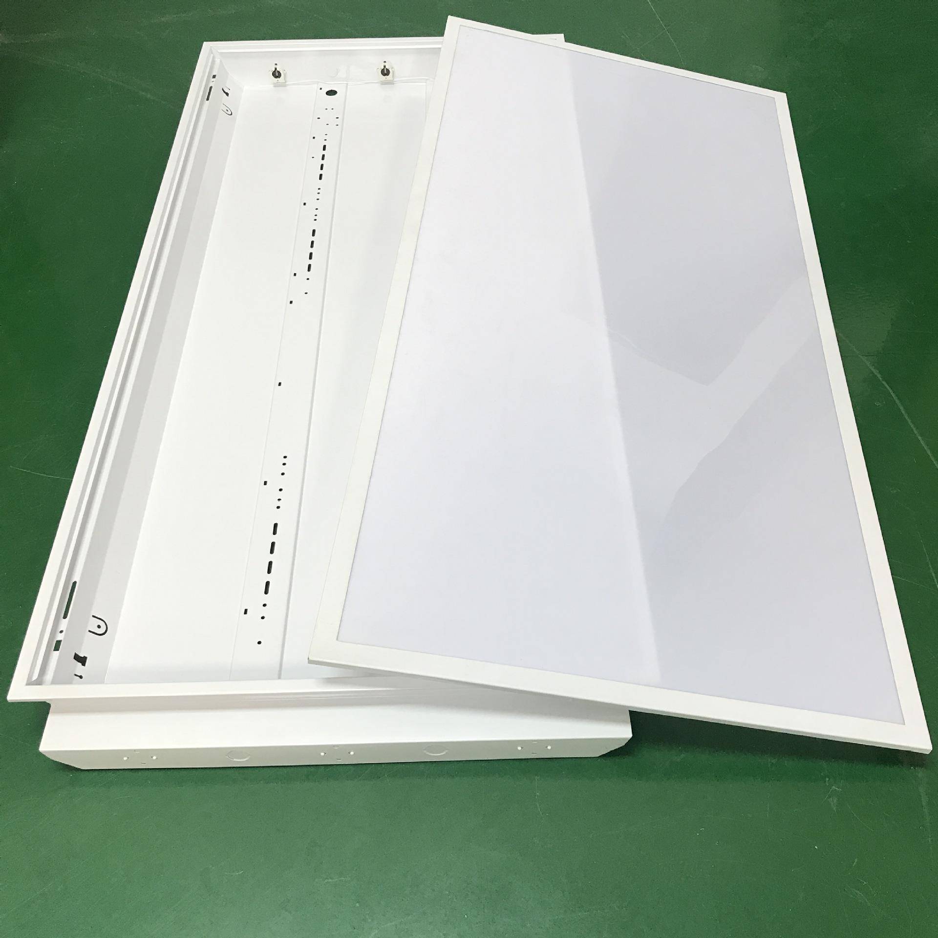 led新款非标格栅灯盘吊装嵌入式有机片灯盘应急T8/T5胶片灯盘