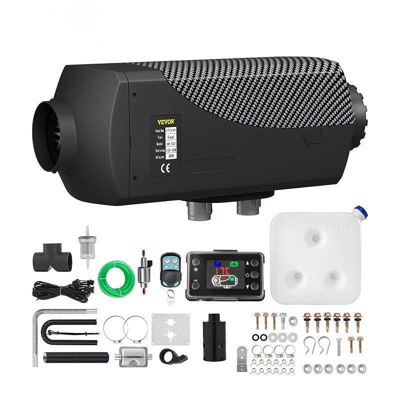 柴暖驻车加热器12v24v家用220v一体机货车柴油燃油暖风家用取暖器