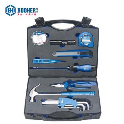 宝合Booher15件家用通用维修工具大全组套