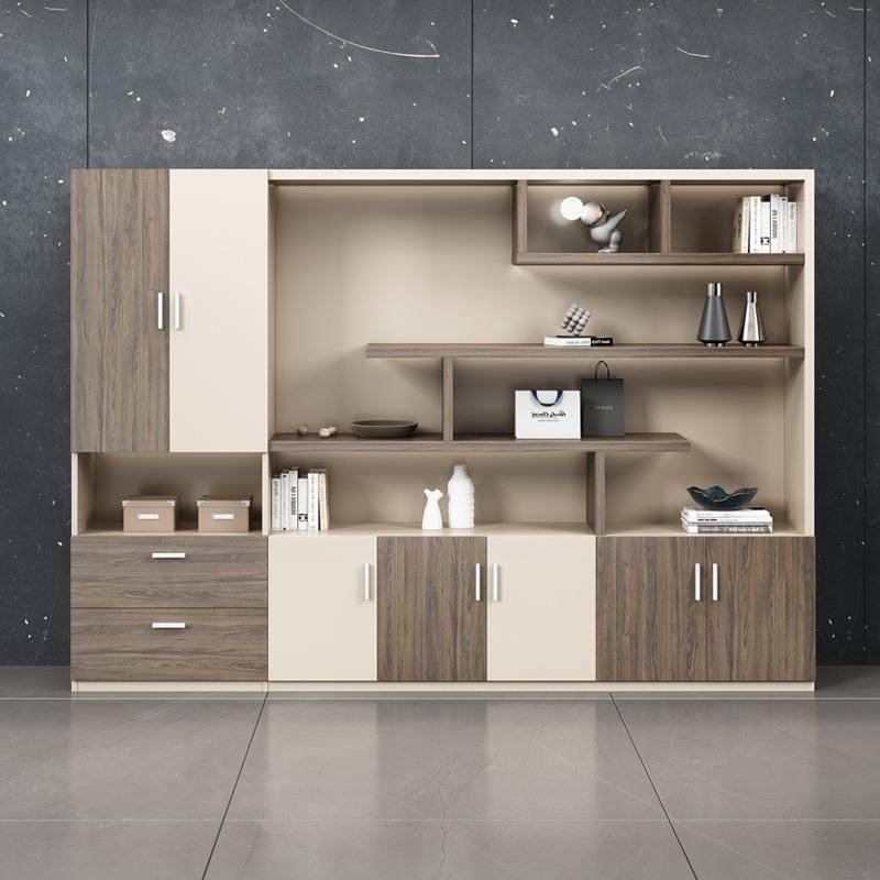 办公室落地书柜老板文件柜简约高档木质背景资料柜子办公家具组合,特色手工艺,其他特色工艺品,淘宝优惠券,粉丝福利购,淘宝优惠卷