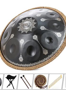 手碟鼓鹿鸣handpan手碟440赫兹432赫兹空灵鼓乐器