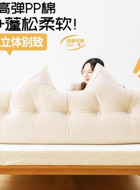 公主风三床头靠垫角懒人床上靠包背榻米榻软XMV飘窗大靠枕沙发