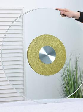 餐桌桌转盘钢化璃圆桌转盘UDO座饭餐桌玻璃转盘圆桌钢化玻底璃家