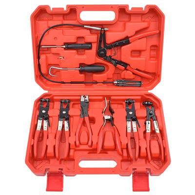 9管束管夹钳组套汽车水钳管道工具卡直型钳喉RFW式件管束钳