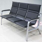 办合公室沙发几人组套装 简约现代接待会客室茶546三铁艺商务办公