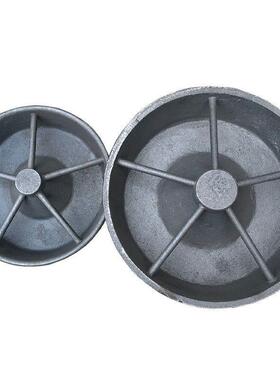 康之牧铸铁仔小猪料槽IQL喂自由采食槽猪槽补料槽小猪食槽猪料养