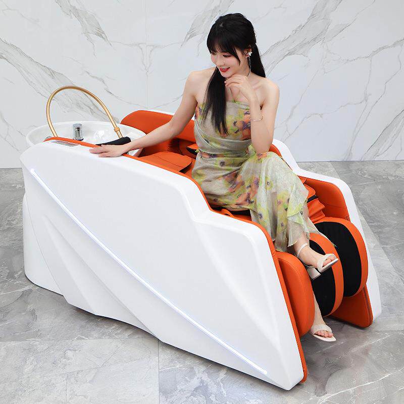 全自动智能按摩洗头床泰式美发多功能电动冲水床理发店头疗发廊床