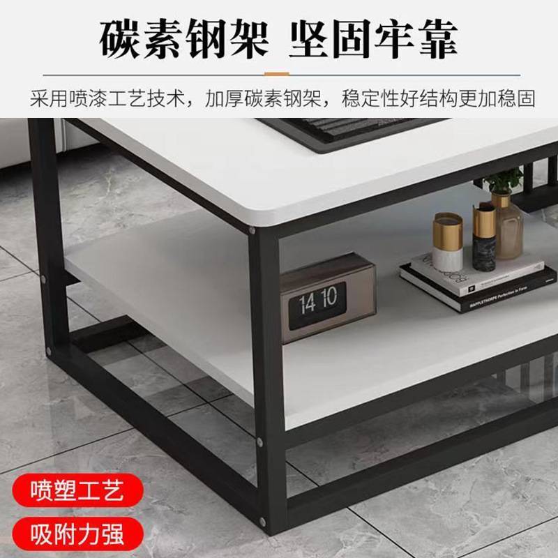 茶几客厅中式家用简约办公室茶台小户型功夫泡茶台全自动一体茶桌