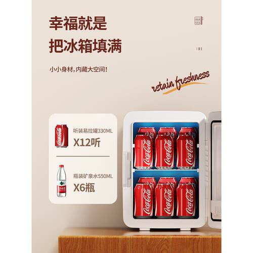 SAST迷你小冰箱冷冻冷型藏NTZ出租房家宿办公室母乳舍小储用车载