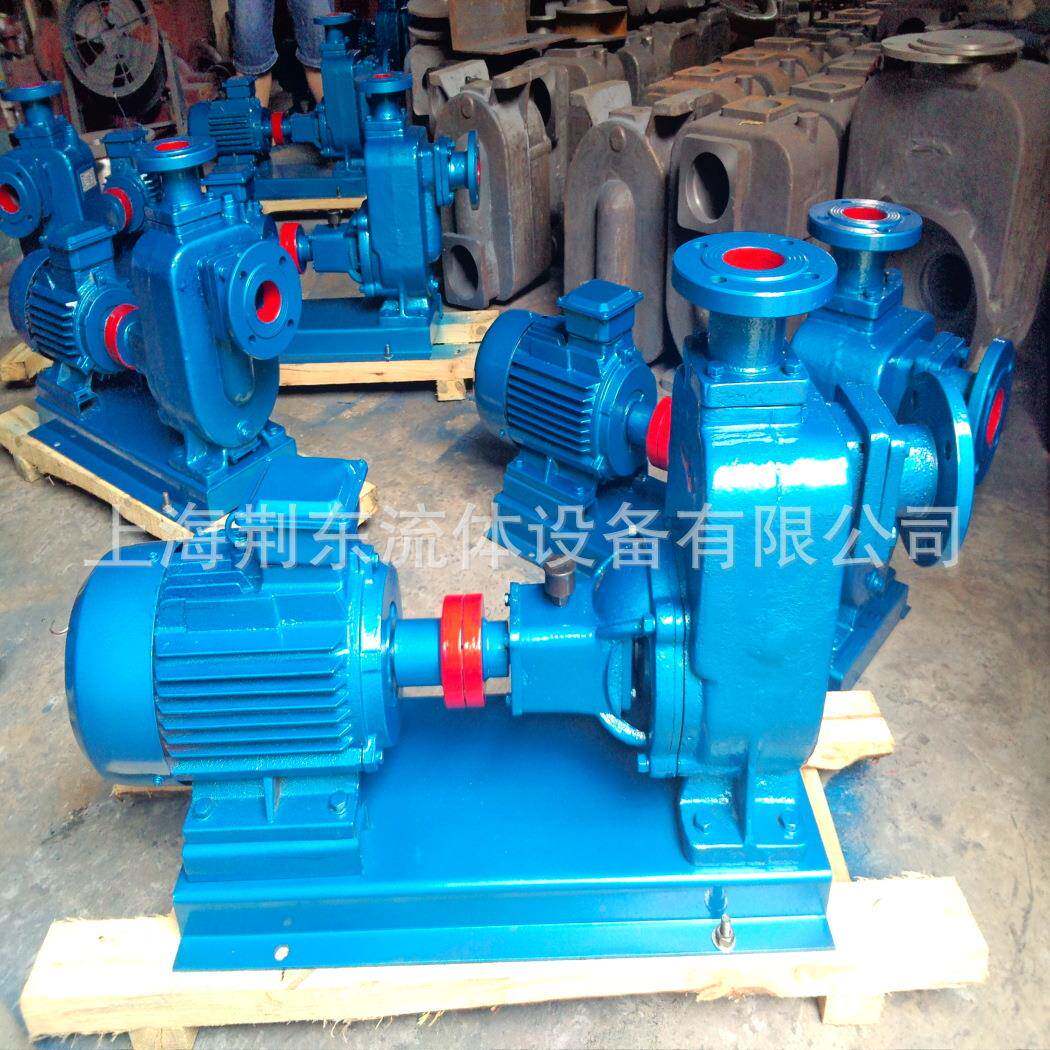 上污海荆343东自吸排泵污水提升Z泵铸铁污水泵Z-W自吸泵W65-6525