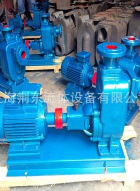 上污海荆343东自吸排泵污水提升Z泵铸铁污水泵Z-W自吸泵W65-6525