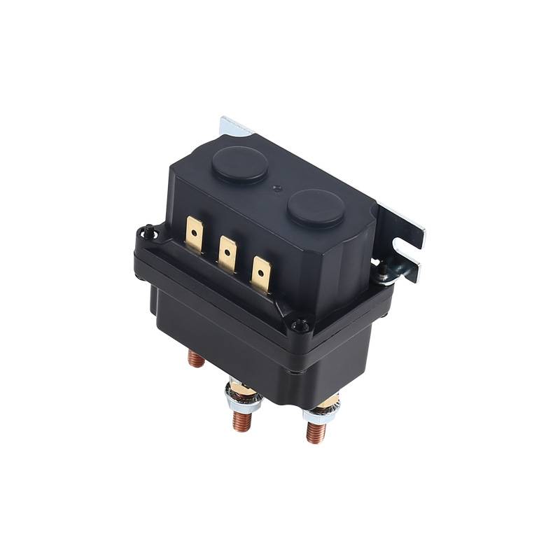 厂家直售12V 500A越野车绞盘接触器 电动绞盘继电器LR4450长柱