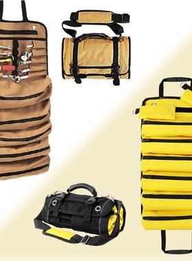 BDER工包耐用工电HOP工维修收纳木包卷筒车载工具具袋五O金包