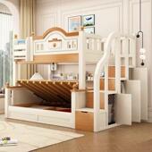 瑶焕实加粗下床半高床37277儿童子木低母床上家用多功能高床宿舍