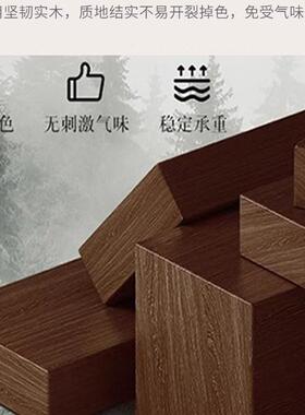 飘窗小桌子实炕ZXH桌榻榻米桌茶几三木件套窗台矮书茶桌卧坐地炕