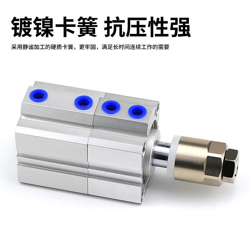 亚德客型可调节行程压32双力63增倍气缸SDATJX40X50无品牌/X80X25