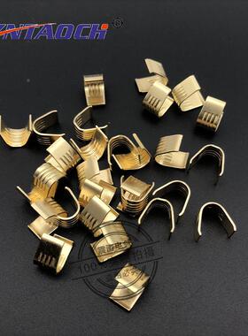 压线扣459D/200接接线端子459D并线铜扣C型线夹U型扣中间端线子00