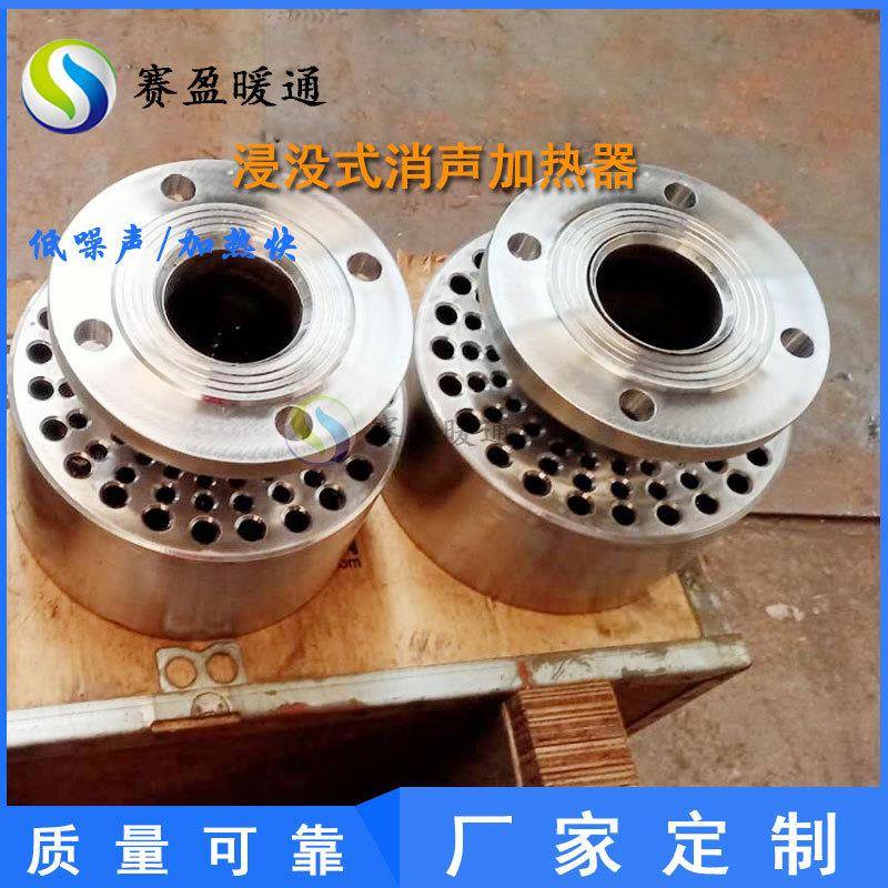 厂家现货热N50蒸汽排加气消声器潜水327式喷射水热D器水箱消声加