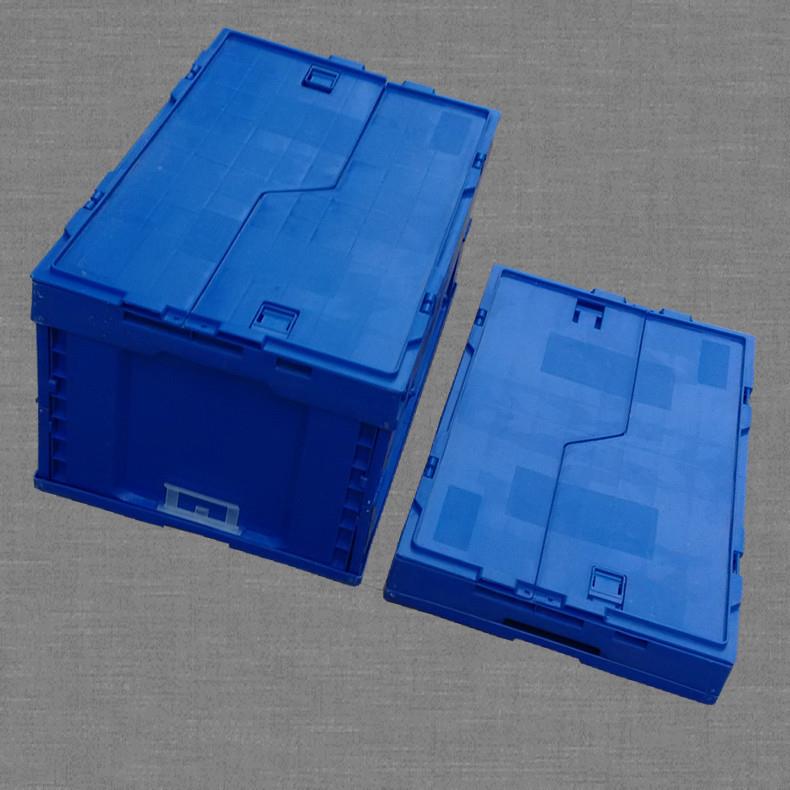 流EU62折叠物流箱600*400*4AOE2440加厚PP折叠物箱塑料套叠箱