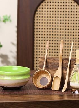 日式点茶泡碗新款33618手工代抹茶碗陶碗瓷干宋点茶茶道配件批