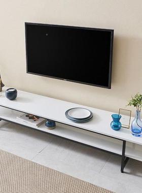 户现代简约电视LHM柜小简型客厅家型用组合极长条出租房高脚超窄