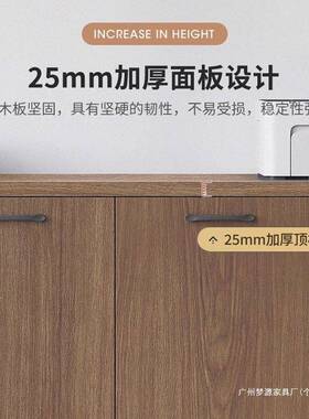 文件柜柜办公室矮落地边柜客厅收纳柜组子合04.10柜储物柜小靠墙