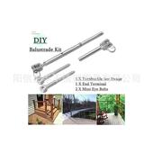 不锈钢伏配件安全防落护光生910命系统高空防坠水平线工程线配件