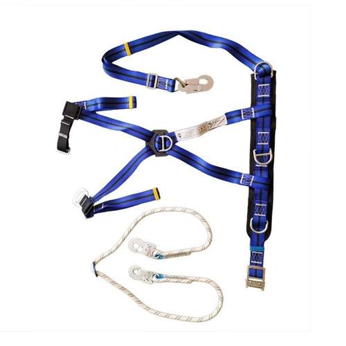 电工爬安全带五点LXZ式安全带电围工带杆围杆高空杆作业防阻燃安