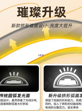 新2025太能灯带户外防阳水超亮庭院灯条家用款照明室ERY-84外氛围